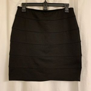Form Fitted Midi Skirt